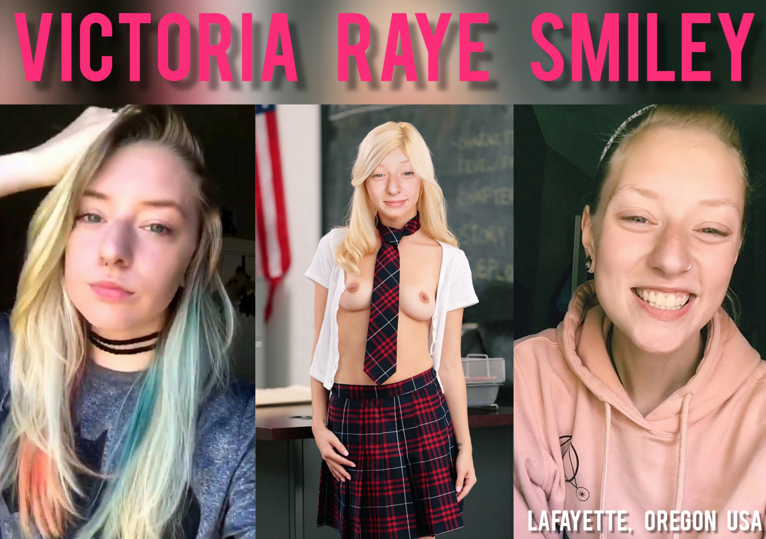 Tori Raye - Tiny Blonde Teen Cum Dumpster - N