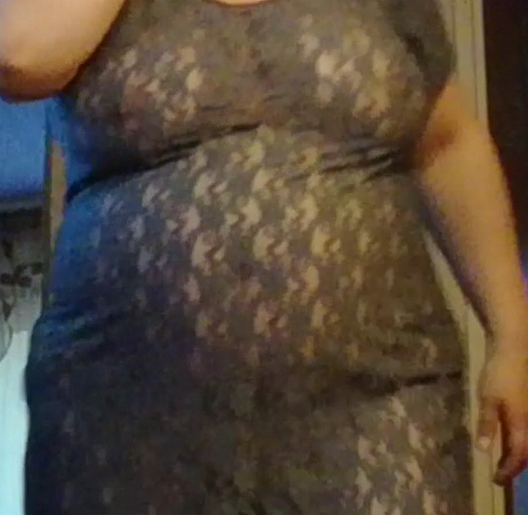 wife in sexy dres - N