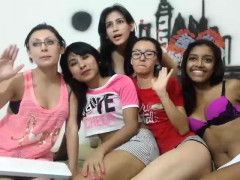 handsome-lesbian-babes-enjoying-in-group-sex-at-the-party